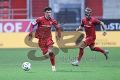 3. Liga; FC Ingolstadt 04 - Rot-Weiss Essen; Davide Sekulovic (33, FCI) Yannick Deichmann (20, FCI)