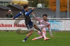 Bezirksliga - Saison 2025/26- TSV Gaimersheim - SpVgg Kammerberg - Hakan Düzgün (Nr.25 - TSV Gaimersheim) - Justin Fauland blau Kammerberg - Foto: Meyer Jürgen