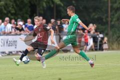 Testspiel; 3. Liga; VfB Eichstätt - FC Ingolstadt 04; Benedikt Schwarzensteiner (2, FCI)