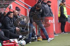 3.Liga - Saison 2022/2023 - FC Ingolstadt 04 -  - FC Freiburg II - Cheftrainer Guerino Capretti  (FCI) - Foto: Meyer Jürgen