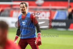 3. Liga; FC Ingolstadt 04 - SSV Ulm; vor dem Spiel Torwart Kai Eisele (25, FCI)