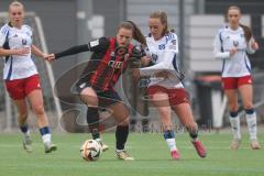 2. Bundesliga Frauen - Saison 2024/25 - FC Ingolstadt 04 Frauen - HSV - Stefanie Reischmann (Nr.24 - FCI Frauen) - Braun Jana weiss HSV - Foto: Meyer Jürgen