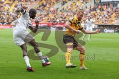 3. Liga; SG Dynamo Dresden - FC Ingolstadt 04; Daouda Beleme (9, FCI) Will Paul (28 DD)