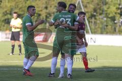 Kreisliga - Saison 2023/2024 - FC Gerolfing - Türk SV Ingolstadt - Der 2:0 Führungstreffer durch Christian Träsch grün Gerolfing - jubel - Foto: Meyer Jürgen