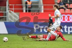 3. Liga; FC Ingolstadt 04 - TSG Hoffenheim II; Torchance verpasst Julian Kügel (29, FCI) Lührs Yannik (49 TSG)