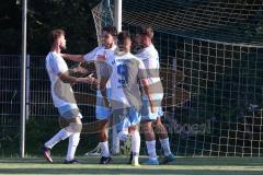 Kreisklasse - Saison 2024/25- SV Oberstimm - ST Scheyern-  -  Der 1:0 Führungstreffer durch - Ibrahim Büyükpinar Oberstimm - jubel - Foto: Meyer Jürgen