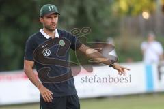 Testspiel - Saison 2025/26 - SV Manching - TSV Gaimersheim - Cheftrainer Cüneyt Köz (SV Manching) - XXXXX - Foto: Meyer Jürgen