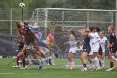 DFB Pokal - Frauen - Saison 2025/26 - FC Ingolstadt 04 Frauen - 1. FC Nürnberg - Torwart Anna-Lena Daum (Nr.22 - FC Ingolstadt Frauen I) - Miller Laura rot Nürnberg - Foto: Meyer Jürgen