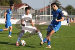 Bezirksliga - Saison 2024/25- TSV Gaimersheim - SVN München - Nico von Swiontek Brzezinski (Nr.17 - TSV Gaimersheim) - Miguel Fantl blau München - Foto: Meyer Jürgen