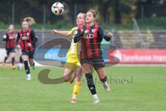 2. Bundesliga Frauen - Saison 2024/25 - FC Ingolstadt 04 Frauen - FC Union Berlin - Magdalena Schwarz (Nr.23 - FCI Frauen) - Metzker Pia gelb Berlin - Foto: Meyer Jürgen