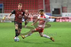 3. Liga; FC Ingolstadt 04 - SSV Jahn Regensburg; Jannik Mause (7, FCI) Saller Benedikt (6 SSV)