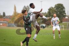 Bezirksliga - Saison 2026/27 - TSV Gaimersheim - FC Türk Sport Garching - Baldwin Wilson weiss Garching  - Marcus Keilwerth schwarz Gaimersheim -  Foto: Meyer Jürgen