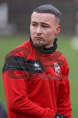 3. Liga; FC Ingolstadt 04 - Trainingsauftakt nach Winterpause; Mattis Hoppe (2, FCI) Niclas Dühring (18, FCI)