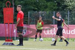 Bayernliga Süd - Saison 2022/2023 - FC Ingolstadt 04 II -  Trainingsauftakt - Käs Alexander Trainer FCI - Foto: Meyer Jürgen
