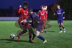 Kreisklasse - Saison 2025/26- TSV Etting - Türkisch SV Ing - Daniel Drotleff rot Türkisch - Christian Redl blau Etting - Foto: Meyer Jürgen