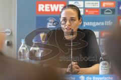 3. Liga; TSV 1860 München - FC Ingolstadt 04; Interview Pressekonferenz Cheftrainerin Sabrina Wittmann (FCI)
