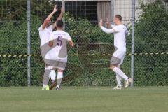 Relegation zur Kreisklasse - Saison 2022/2023 - SC Irgertsheim - MTV Ingolstadt - Der 1:1 Ausgleichstreffer durch Marco Battaglia weiss MTV - jubel - Foto: Meyer Jürgen