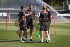 3. Liga - Saison 2026/27 - 1. Trainingseinheit mit Achim Beierlorzer - Cheftrainer Achim Beierlorzer (FCI) - Co-Trainer Nico Antonic (FCI) - Co-Trainer Markus Feldhoff (FCI) - XXXXX - Foto: Meyer Jürgen