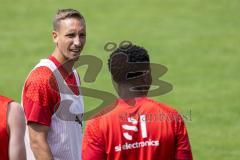 3. Liga; FC Ingolstadt 04 - Trainingslager, Allgäu, Tobias Schröck (21, FCI)