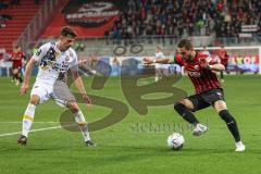3. Liga; FC Ingolstadt 04 - Dynamo Dresden; Pascal Testroet (37, FCI) Gogia Akaki (3 DD)