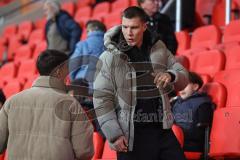 3. Liga; FC Ingolstadt 04 - SC Verl; verletzt auf der Tribüne Jonas Scholz (15, FCI) Georgios Antzoulas (6, FCI)