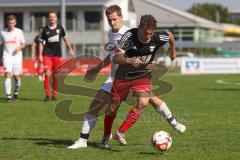 Kreisklasse - Saison 2024/25- TSV Gaimersheim II - SV Buxheim-  - Franz Reinwald schwarz Gaimersheim - Hannes Brems weiss Buxheim - Foto: Meyer Jürgen