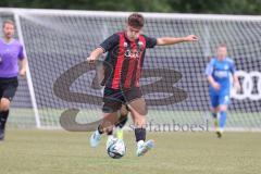 Bayernliga Nord - Saison 2024/25 - FC Ingolstadt 04 II - FC Münchberg - Valentin Hoti (Nr.6 - FCI U21) - XXXXX - Foto: Meyer Jürgen