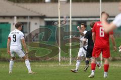 Kreisliga - Saison 2025/26- SV Zuchering - FC Mindelstetten - Der 0:1 Führungstreffer durch Josef Wilhelm weiß Mindelstetten - jubel  - XXXXX - Foto: Meyer Jürgen
