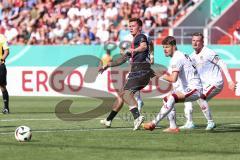 DFB-Pokal; FC Ingolstadt 04 - 1. FC Kaiserslautern; Sebastian Grönning (11, FCI) Elvedi Jan (33 FCK) Gibs Neal ( FCK) Ritter Marlon (7 FCK)