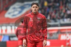 3. Liga; FC Ingolstadt 04 - Alemannia Aachen; vor dem Spiel Dennis Kaygin (10, FCI)