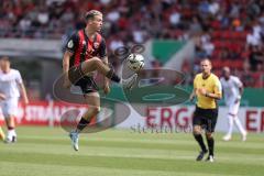 DFB-Pokal; FC Ingolstadt 04 - 1. FC Kaiserslautern; Dennis Borkowski (7, FCI)