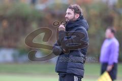 2023_11_12 - Bezirksliga - Saison 2023/24 - TSV Gaimersheim - SK Srbija München - Trainer Manfred Kroll (Gaimersheim) - XXXXX - Foto: Meyer Jürgen