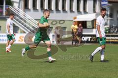 Bezirksliga - Saison 2024/25 - SV Manching - TSV Jetzendorf - Der 2:3 Anschlusstreffer durch Sebastian Graßl (Nr.10 - SV Manching) - jubel  - Foto: Meyer Jürgen