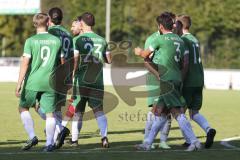 Kreisliga - Saison 2023/2024 - FC Gerolfing - Türk SV Ingolstadt - Der 2:0 Führungstreffer durch Christian Träsch grün Gerolfing - jubel - Foto: Meyer Jürgen