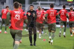 3. Liga; SV Sandhausen - FC Ingolstadt 04; vor dem Spiel Co-Trainer Ilia Gurev (FCI)