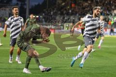 3. Liga; SV Sandhausen - FC Ingolstadt 04; Torchance verpasst Max Besuschkow (17, FCI) Ehlich Christoph (3 SVS)