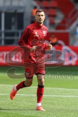 3. Liga; FC Ingolstadt 04 - 1. FC Schweinfurt 05; vor dem Spiel Lukas Fröde (34, FCI)