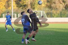 Bezirksliga - Saison 2024/25- FC Fatih Ingolstadt - SVN München - Akif Abasikeles (Nr.20 - FC Fatih) - Josef Zander blau München - Foto: Meyer Jürgen