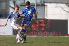 Kreisklasse - Saison 2025/26- TSV Etting - FC Arnsberg - Johann Paul Winkler weiss Etting - Christian Pintaske blau Arnsberg - Foto: Meyer Jürgen