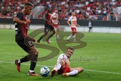 Toto-Pokal - Saison 2023/2024 - FC Ingolstadt 04 - Jahn Regensburg - Marcel Costly (Nr.22 - FCI) - Foto: Meyer Jürgen