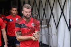 3. Liga; FC Ingolstadt 04 - TSV 1860 München; vor dem Spiel Yannick Deichmann (20, FCI)