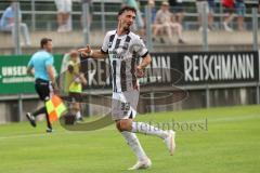 Toto Pokal; FC Memmingen - FC Ingolstadt 04, 2. Runde; Tor Jubel Treffer 0:3