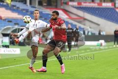 3. Liga; Hannover 96 II - FC Ingolstadt 04; Zweikampf Kampf um den Ball Marcel Costly (22, FCI) Kevin Brooklyn Ezeh (38 H96)