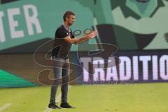 3.Liga - Saison 2023/2024 - Preußen Münster - FC Ingolstadt 04 - Cheftrainer Michael Köllner (FCI) -  - Foto: Meyer Jürgen