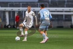 Toto-Pokal 2024; TürkGücü München - FC Ingolstadt 04; Max Besuschkow (17, FCI) Sejdovic, Emir (TGM)