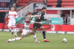 3. Liga; FC Ingolstadt 04 - VfB Stuttgart II; Marcel Costly (22, FCI) Sessa Nicolas (30 VFB)