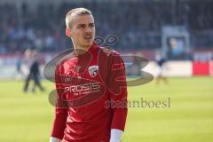 2.BL; Holstein Kiel - FC Ingolstadt 04 - vor dem Spiel Filip Bilbija (35, FCI)