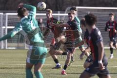 *** A-Junioren Bundesliga  - Saison 2025/26 - FC Ingolstadt 04 - SpVgg Greuther Fürth - Straßer Vincent schwarz FCI - XXXXX - Foto: Meyer Jürgen