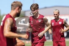 3. Liga; FC Ingolstadt 04 - Trainingsauftakt, erstes Training nach der Sommerpause; Frederik Christensen (11, FCI) Neuzugang