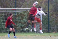 Bezirksliga - Saison 2024/25 - FC Fatih Ingolstadt - SpVgg Kammerberg - Akif Abasikeles (Nr.20 - FC Fatih) - Jonas Grundmann rot Kammerberg - Foto: Meyer Jürgen